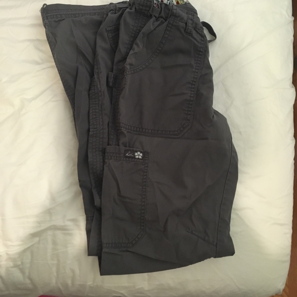 Grey scrub bottom XS